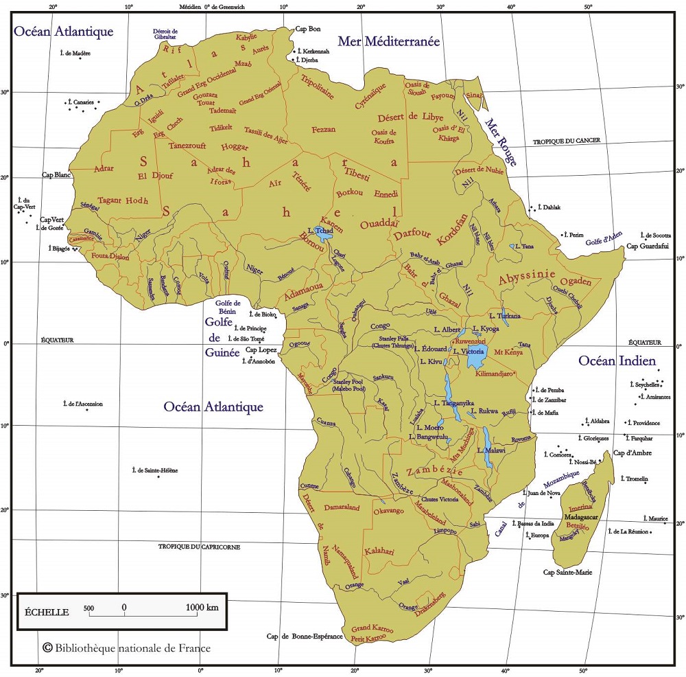 carte-afrique-geographie