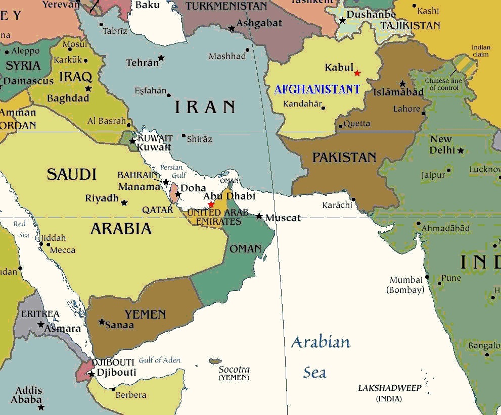 qatar-carte-geographique
